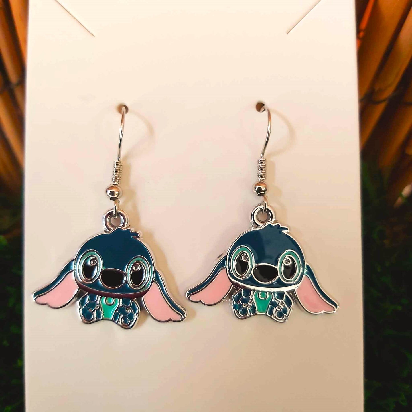 Handmade Lilo & Stich Earrings