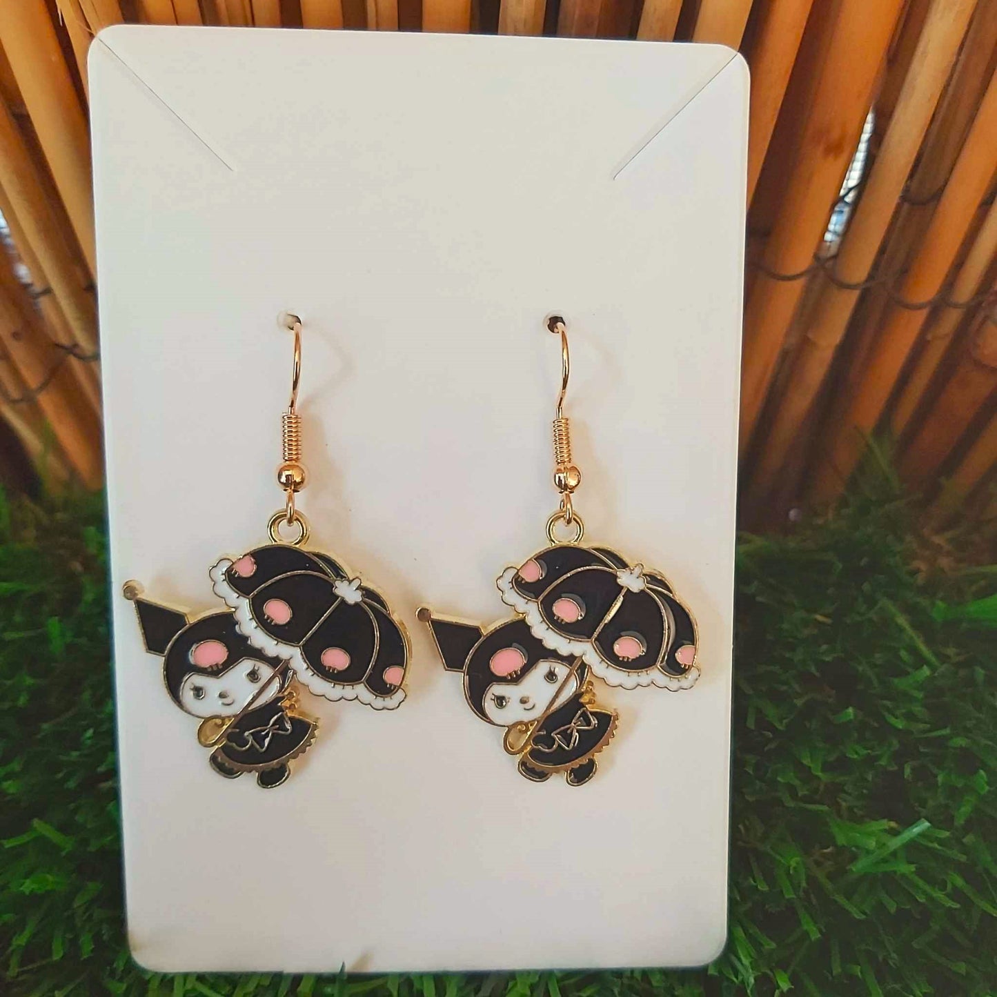 Handmade Hello Kitty Kumori Earrings