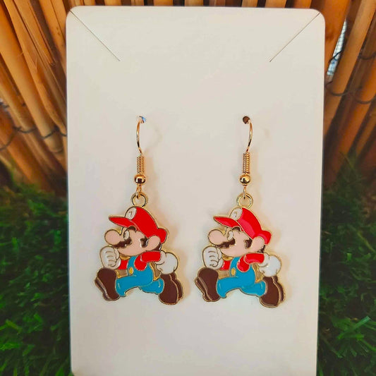 Handmade Super Mario Earrings