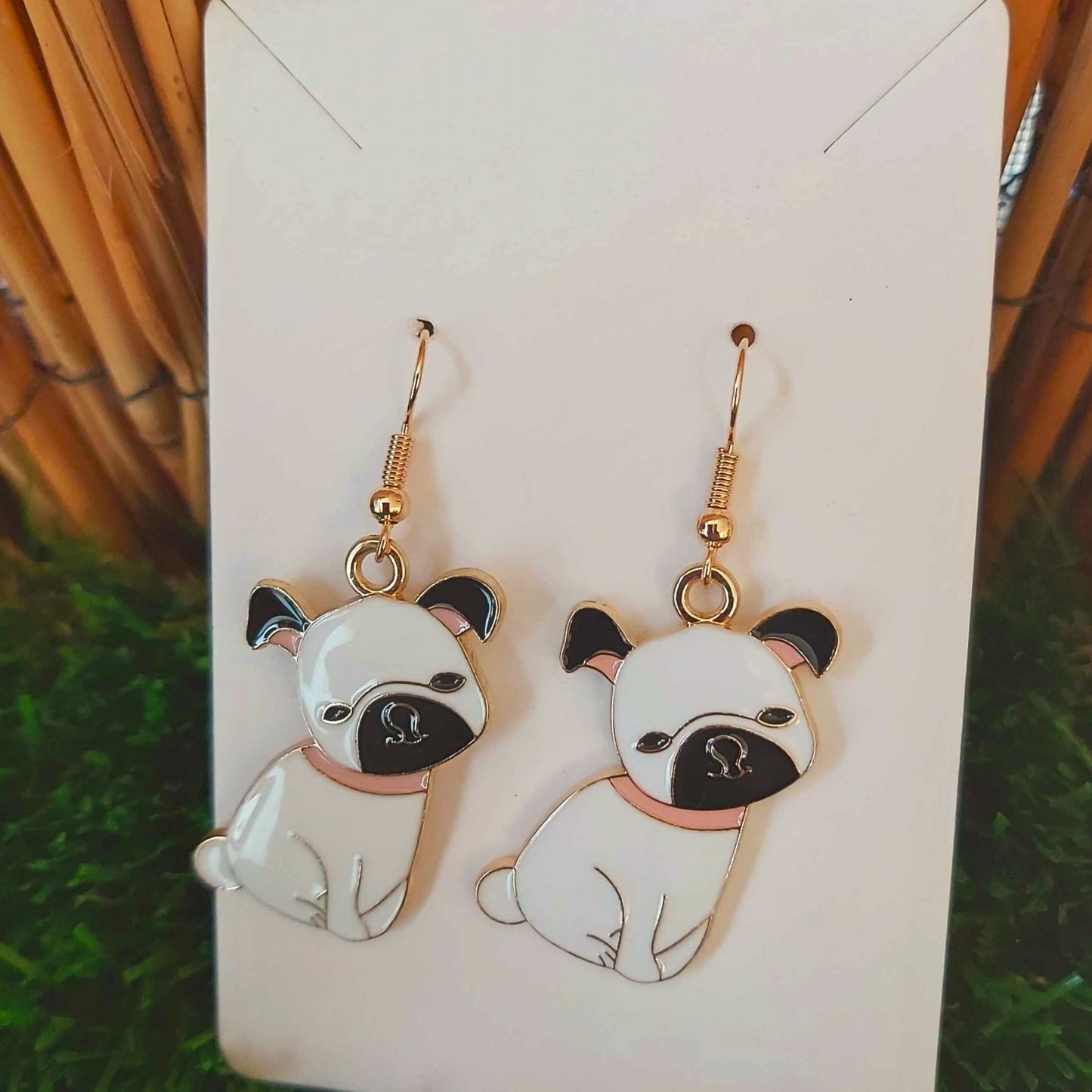 Handmade Dog Earrings