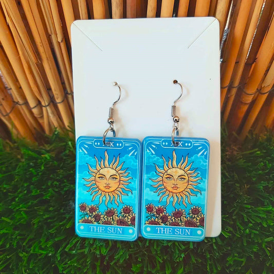 Handmade Tarot Cards Earrings