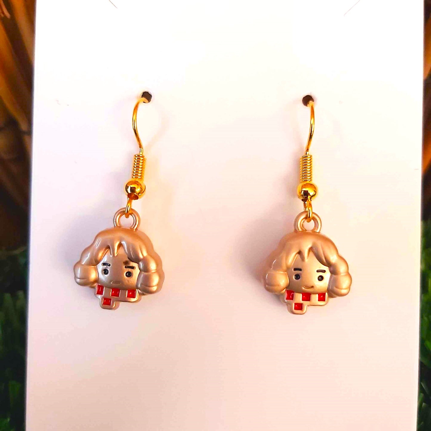 Handmade Harry Potter Hermione Earrings