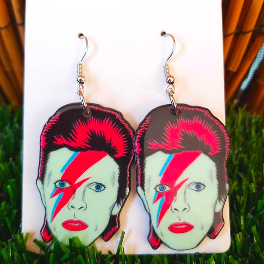 Handmade David Bowie Earrings