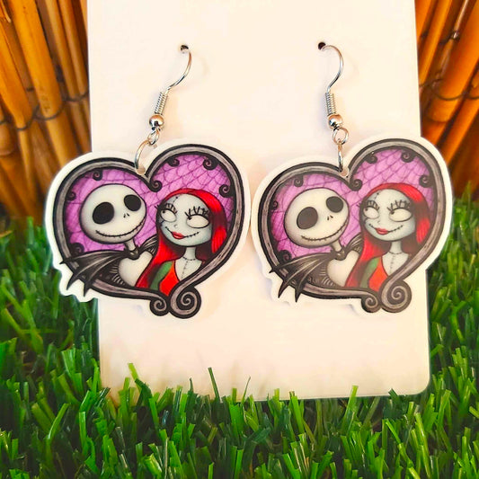 Handmade Nightmare Before Christmas Earrings