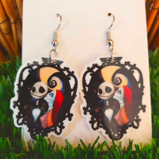 Handmade Nightmare Before Christmas Earrings