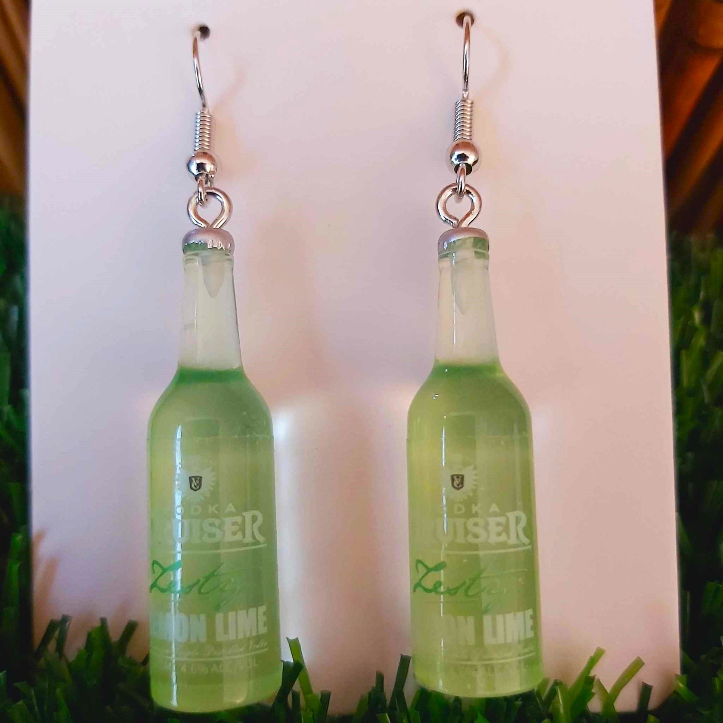 Handmade Cruiser Bottle Earrings