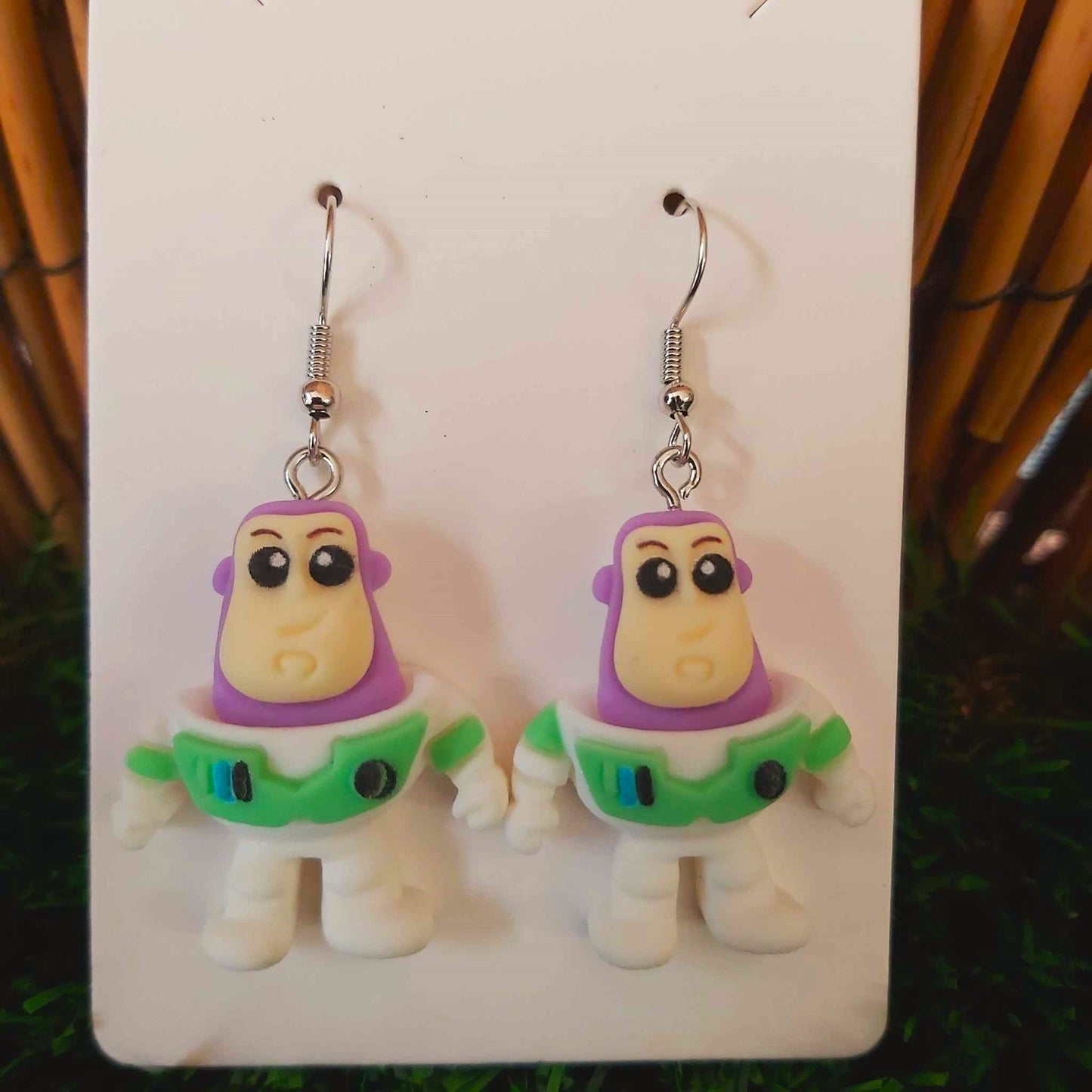Handmade Toy Story Buzz Lightyear Earrings