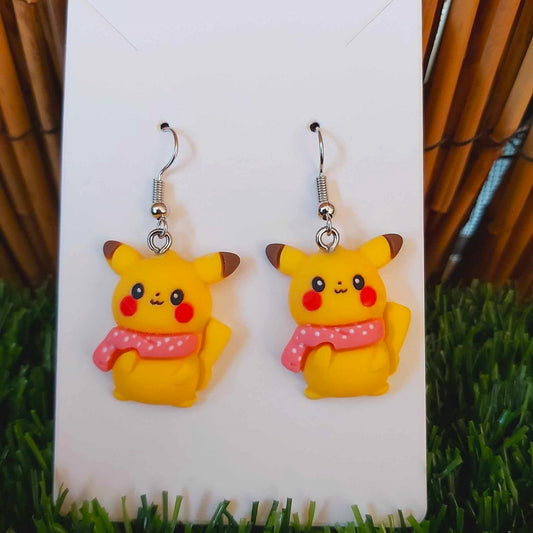 Handmade Pikachu Earrings