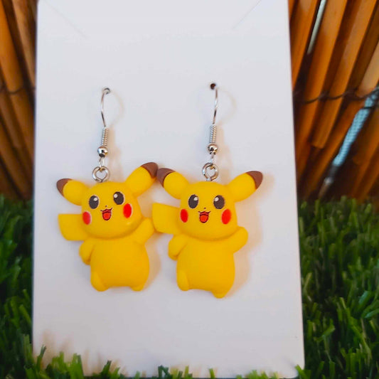 Handmade Pikachu Earrings