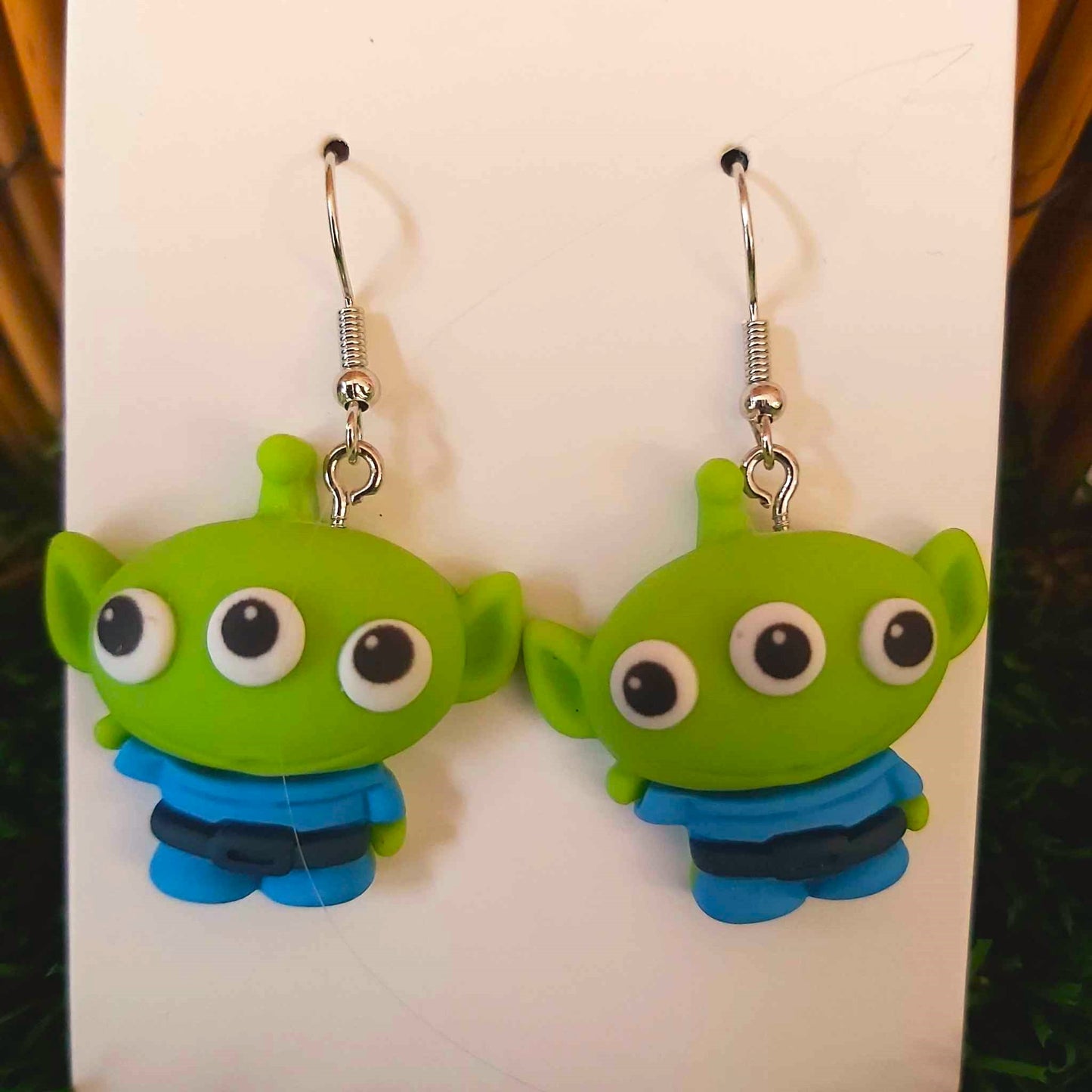 Handmade Toy Story Aliens Earrings