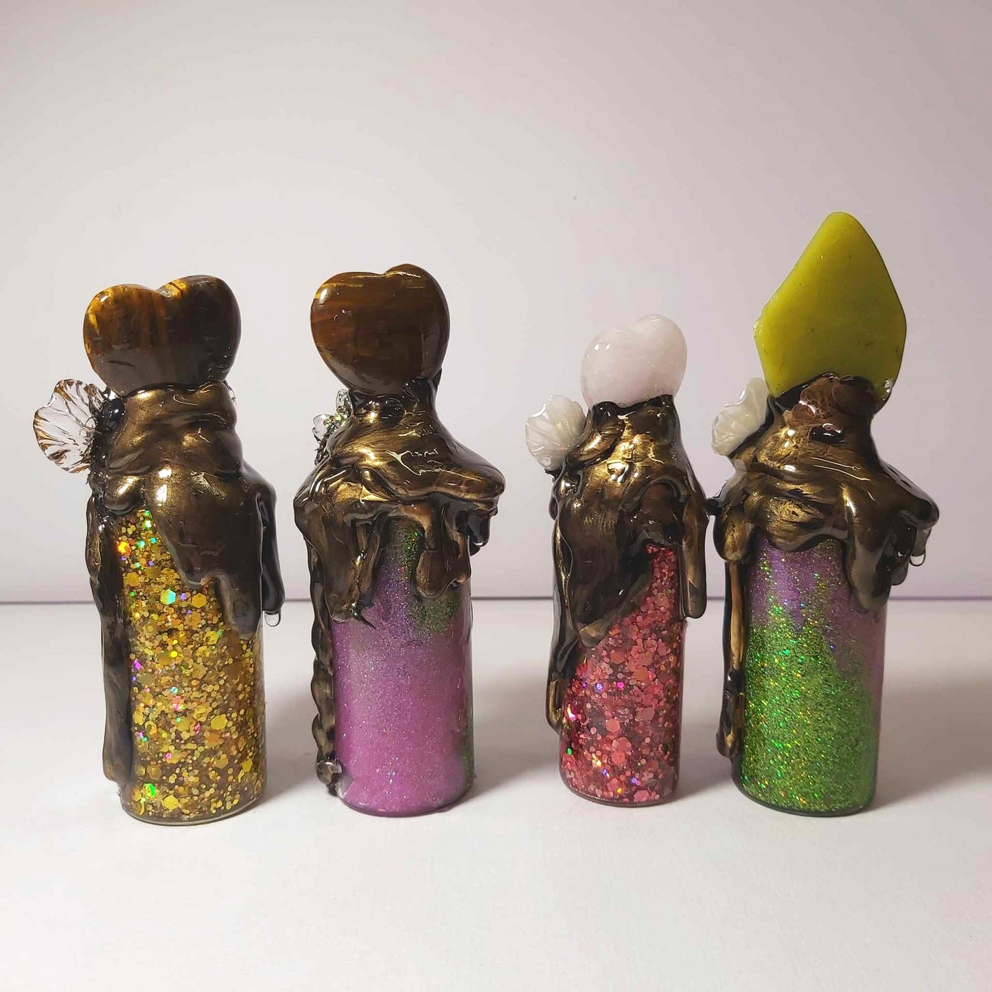 Spiritual & Divination Mini Spell Potion Altar Bottles (4 pack) WRT7