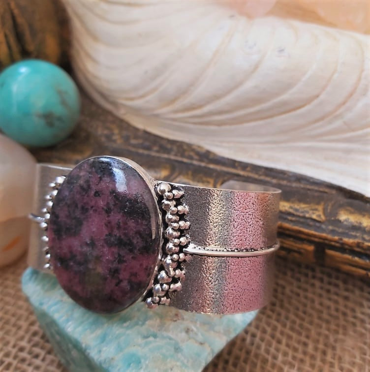 Rhodonite Self-Worth Bracelet (B173)