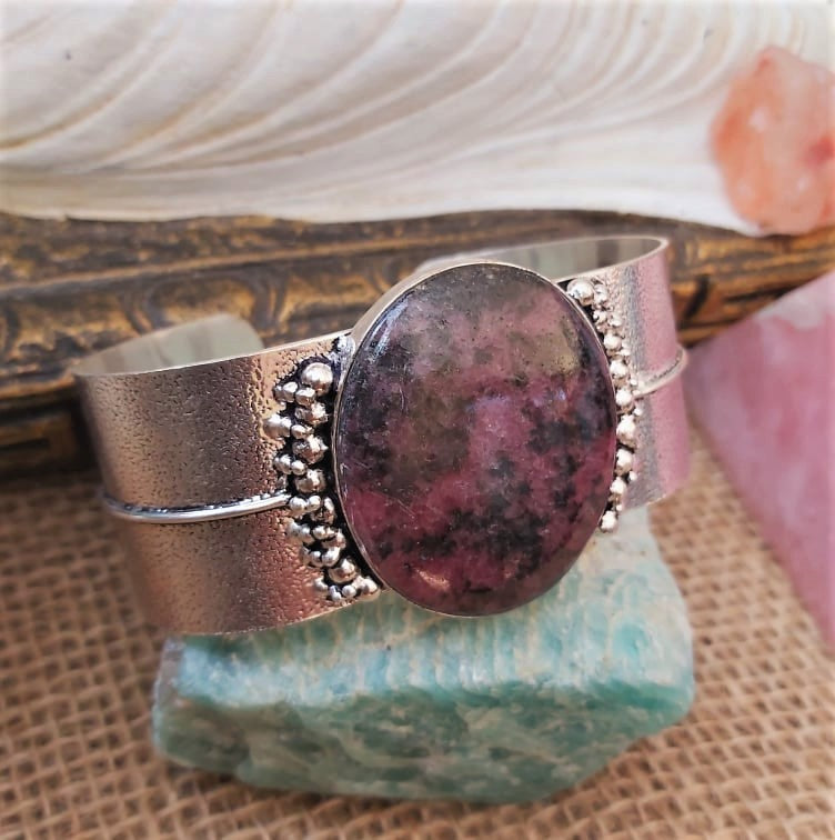 Rhodonite Self-Worth Bracelet (B173)