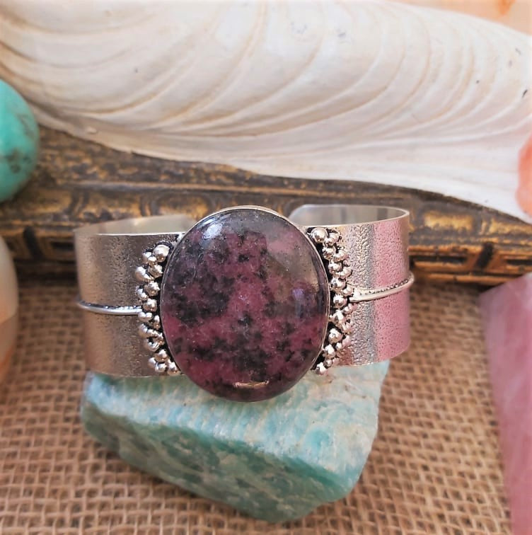 Rhodonite Self-Worth Bracelet (B173)