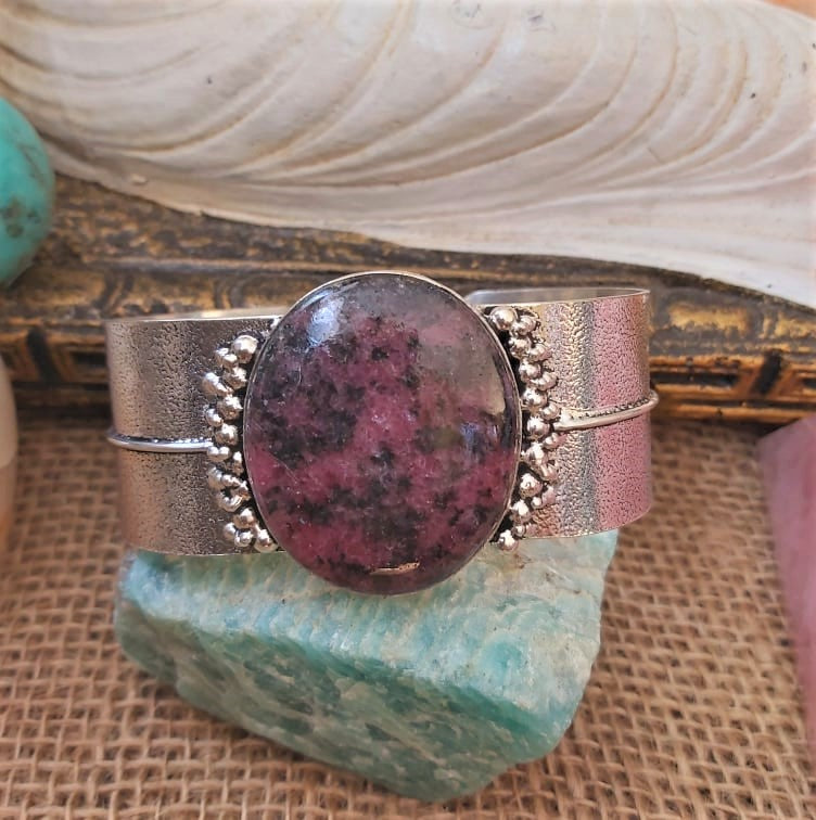 Rhodonite Self-Worth Bracelet (B173)