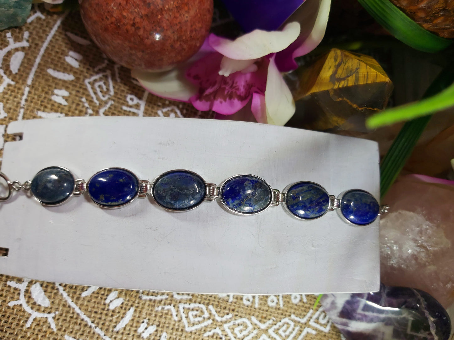 Lapis Lazuli Inner Vision Bracelet 18 cm (BRC50)