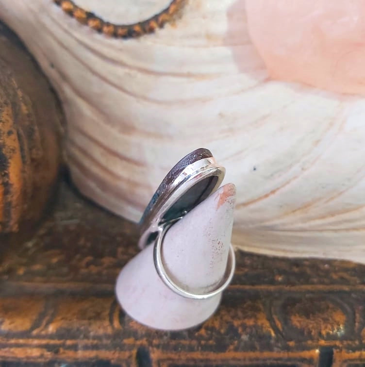 Agate Well Being Ring Size US 8 (E2451)