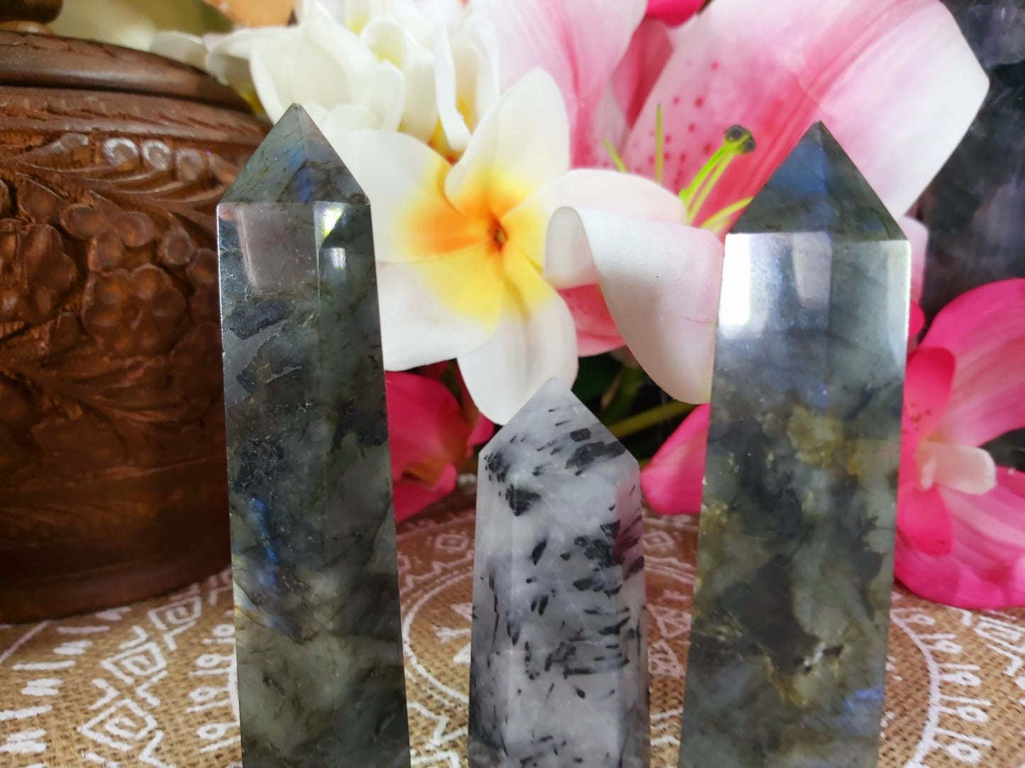 Psychic Protection & Self-Discovery Crystal Pack Of 3 (#2)