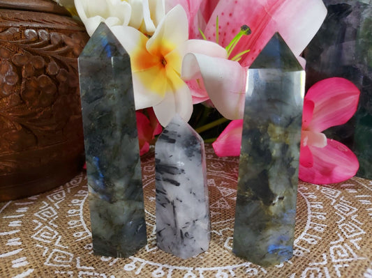 Psychic Protection & Self-Discovery Crystal Pack Of 3 (#2)