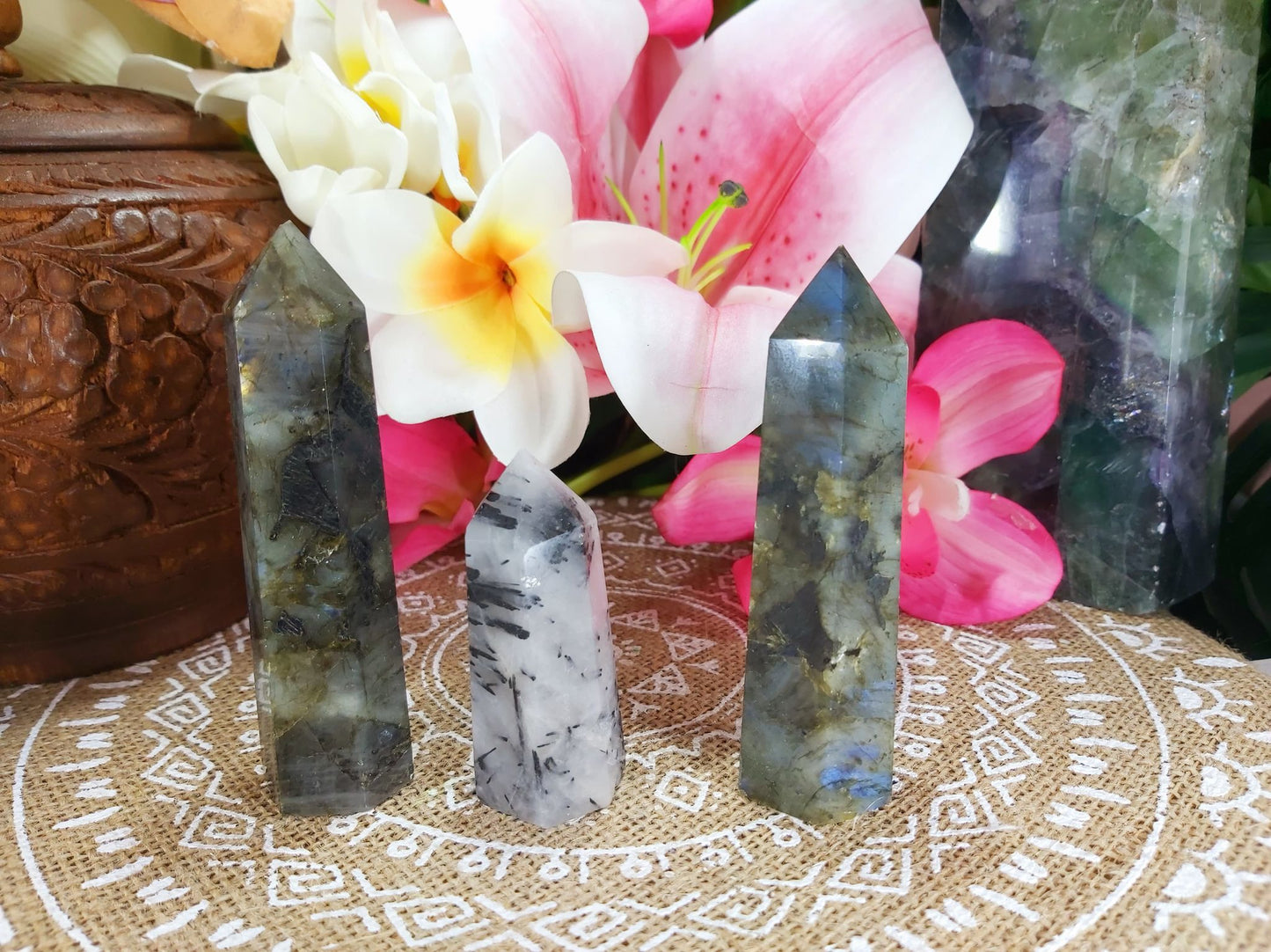 Psychic Protection & Self-Discovery Crystal Pack Of 3 (#2)