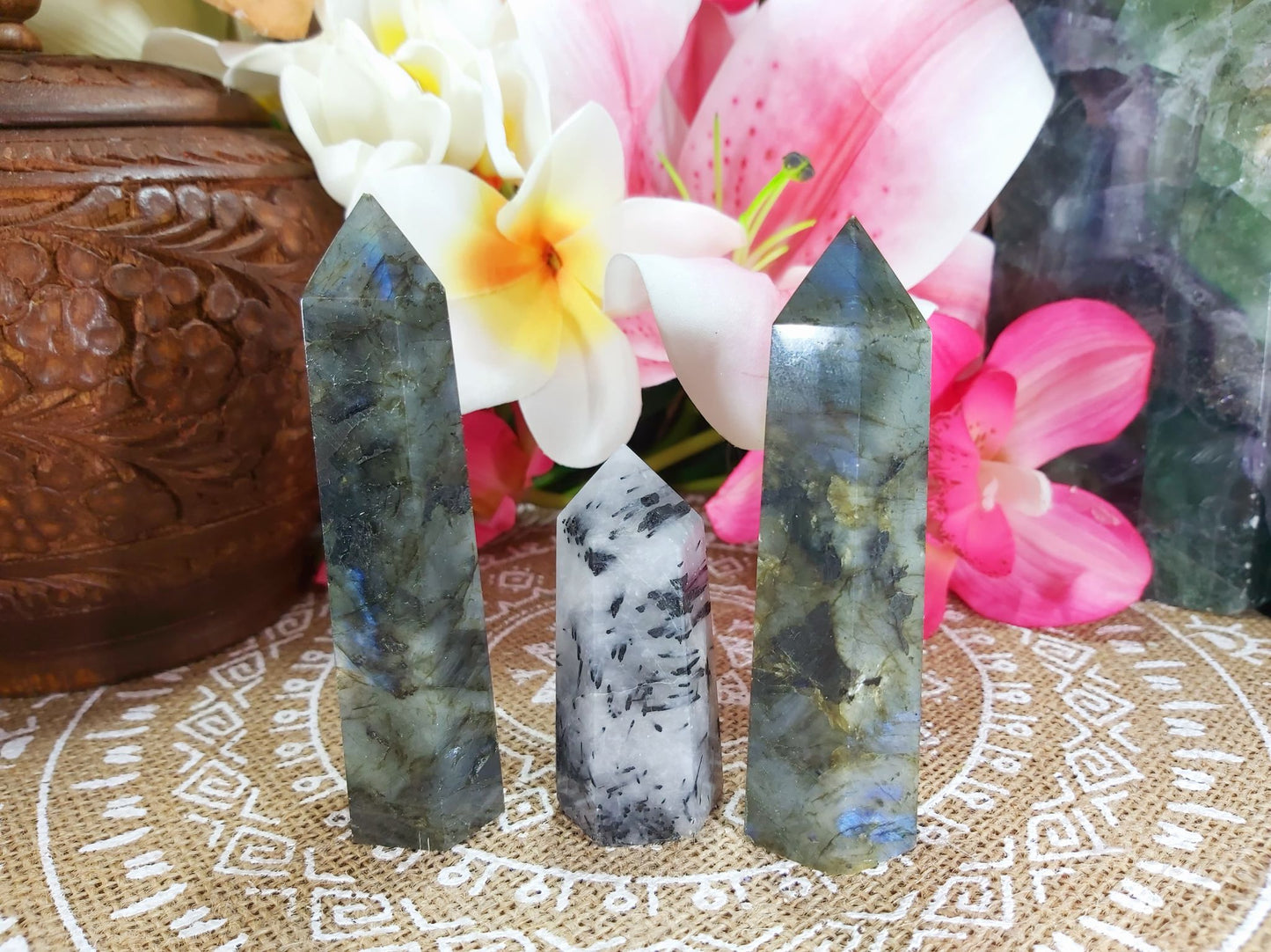 Psychic Protection & Self-Discovery Crystal Pack Of 3 (#2)