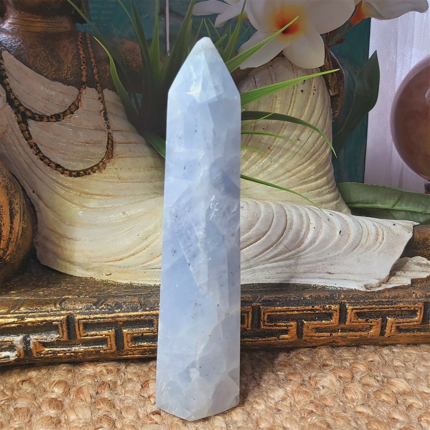 Celestite Soul Star Crystal Gemstone 337 gms (GEM198)