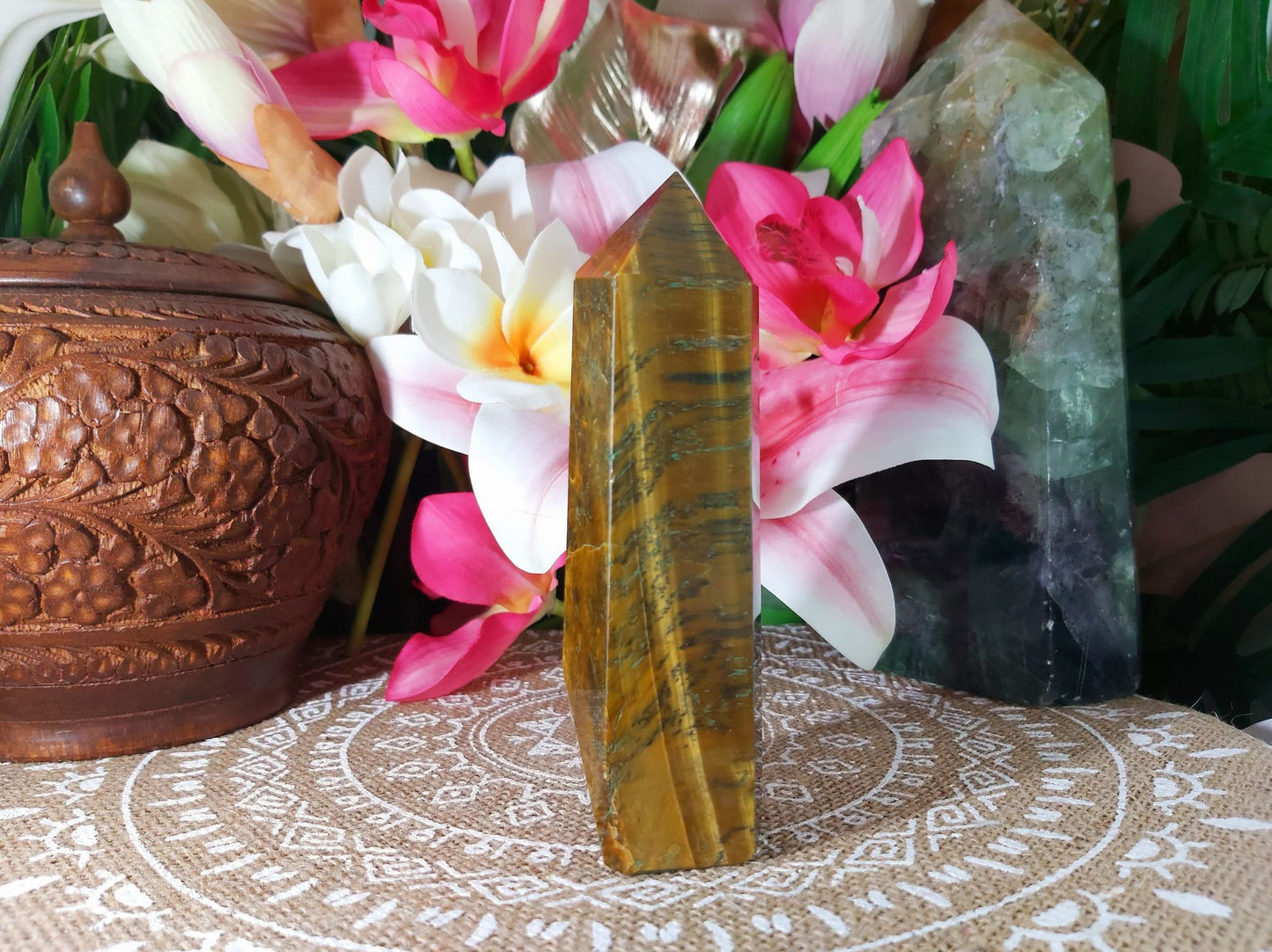 Tiger Eye Crystal 343 gms (GEM2)