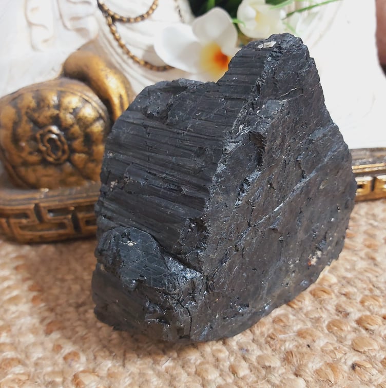 Raw Black Tourmaline Crystal 1743 gms (GEM265)