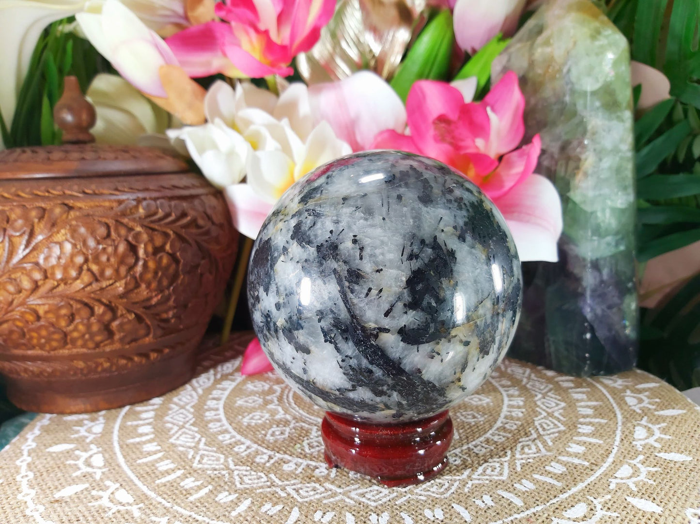 Black Tourmaline Crystal 1589 gms (GEM30)