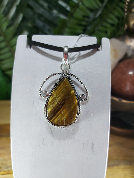 Tiger Eye Pendant (JPTE13)
